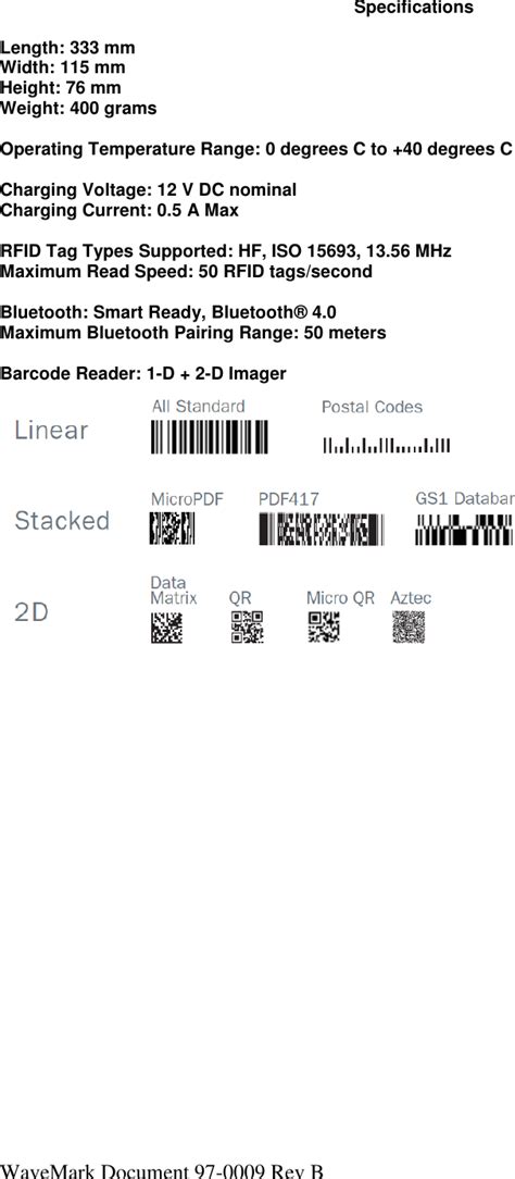 wavemark rfid tags|wavemark barcode.